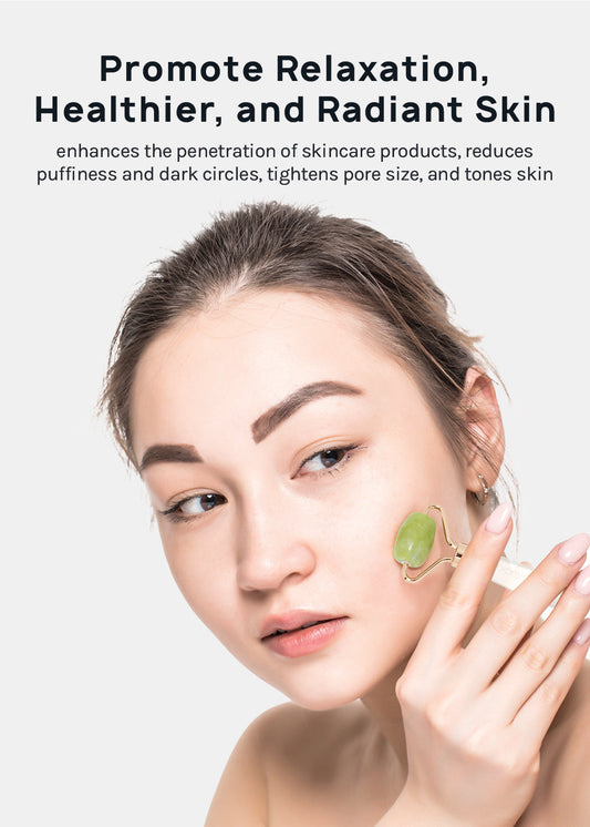 A+ Jade Stone Face Roller
