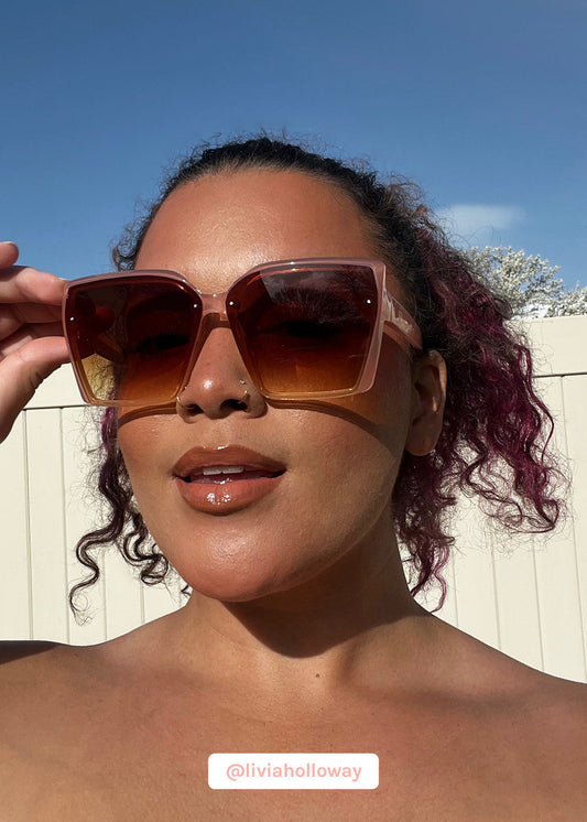 Oversized Gradient Sunglasses