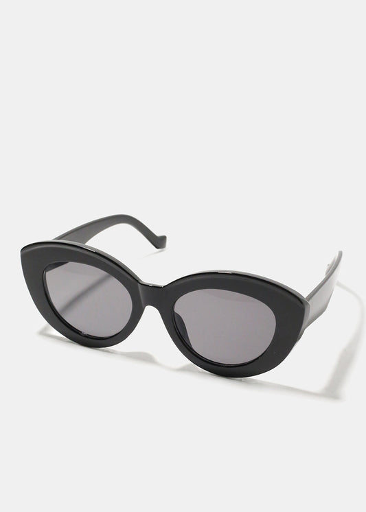 A+ Thick Cat Eye Sunglasses
