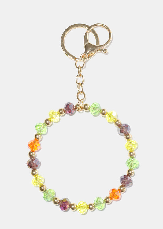 Multi Color Keychain Bracelet