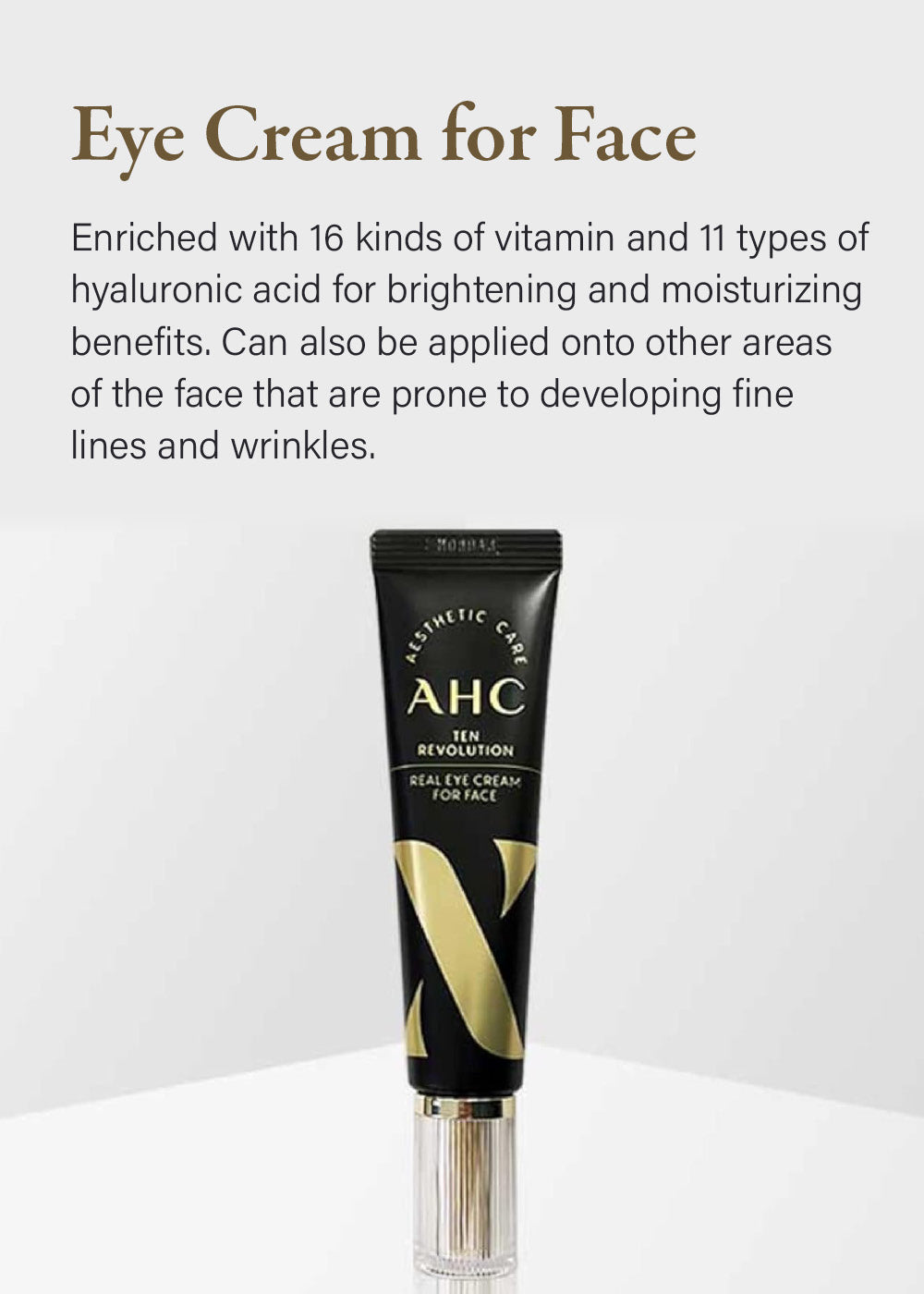 AHC Ten Revolution Real Eye Cream For Face 30ml