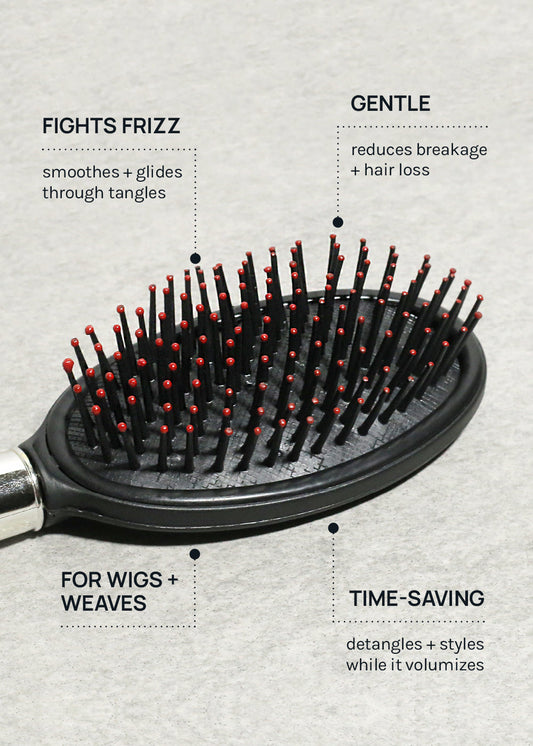 AOA Oval Cushion Hair Brush