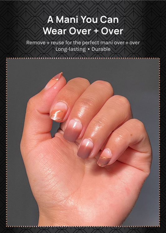 AOA Pro Press-On Nails: Coffee Date