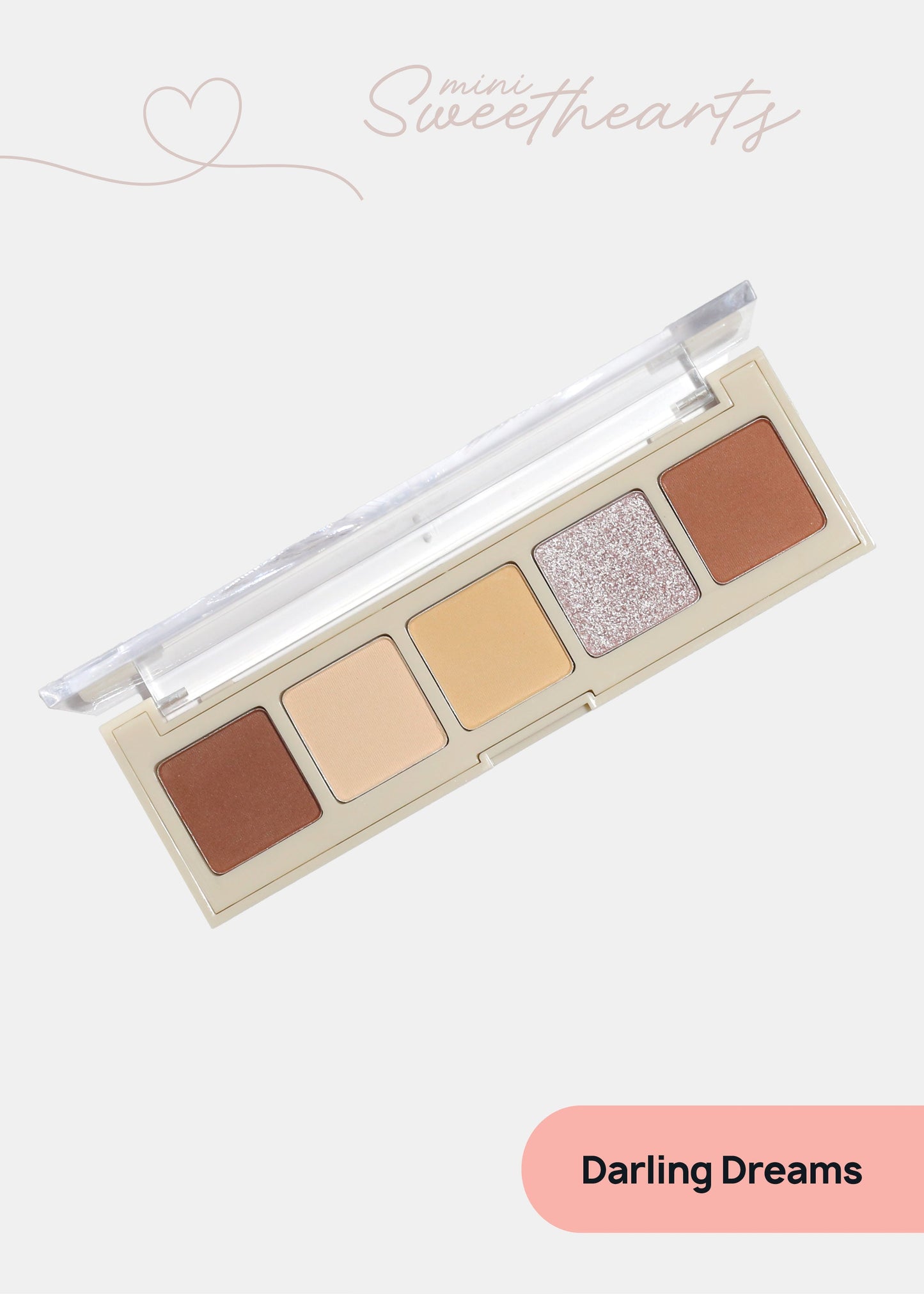 AOA Mini Sweethearts 5-Color Eyeshadow Palette
