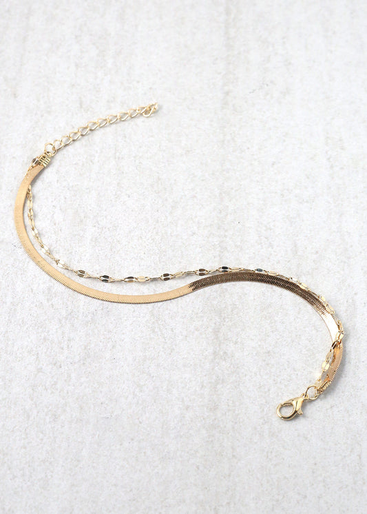 Double Layered Anklet