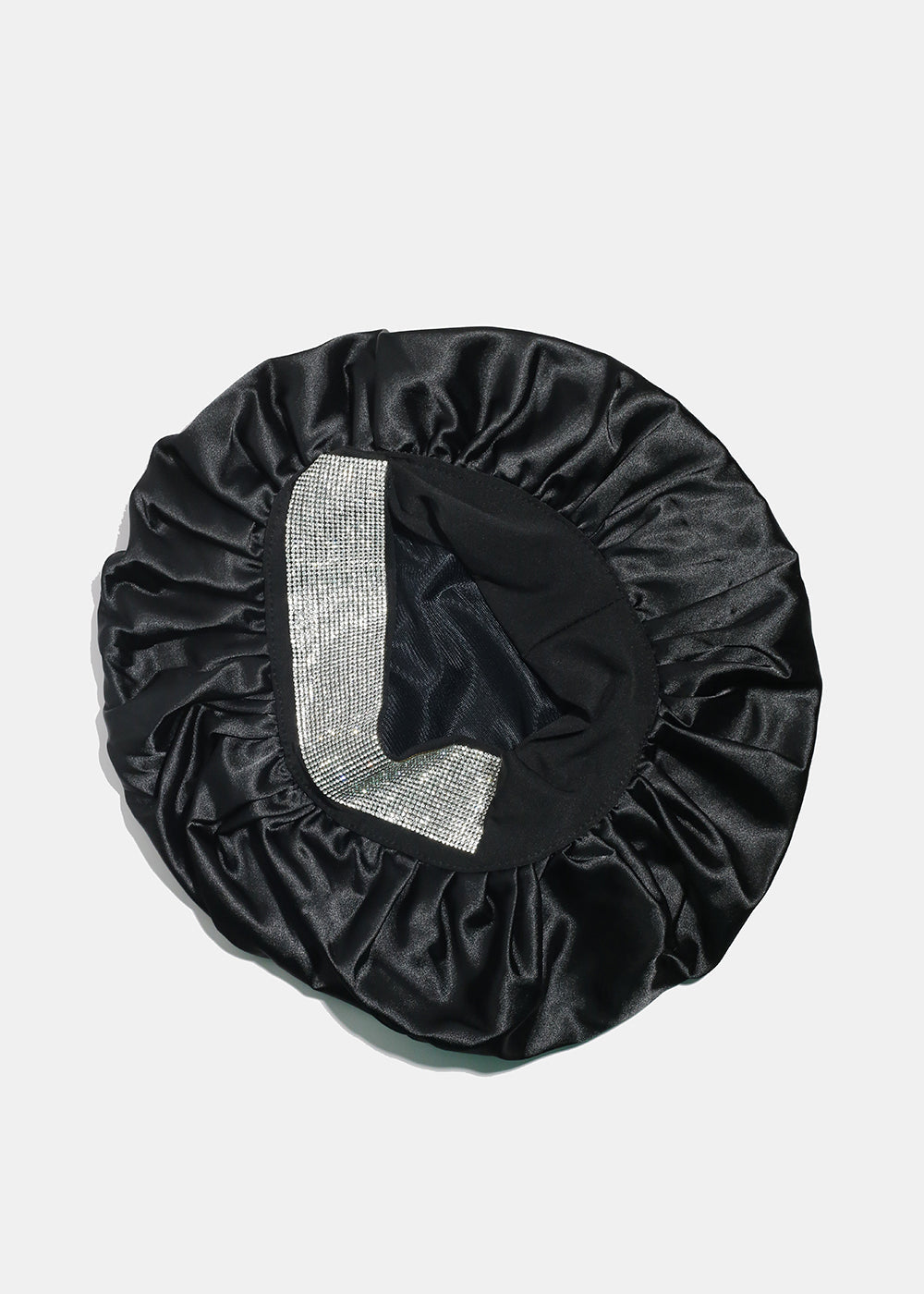 Jewel Band Silky Satin Bonnet – Double Layered