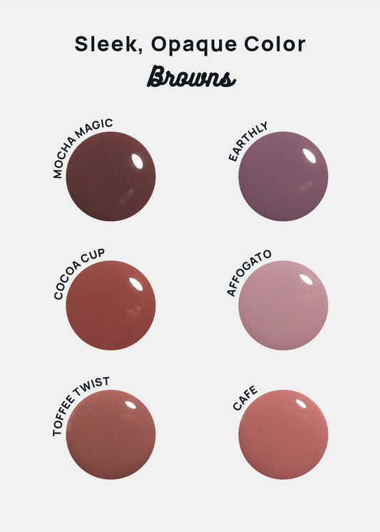 AOA Nail Lacquer – Browns