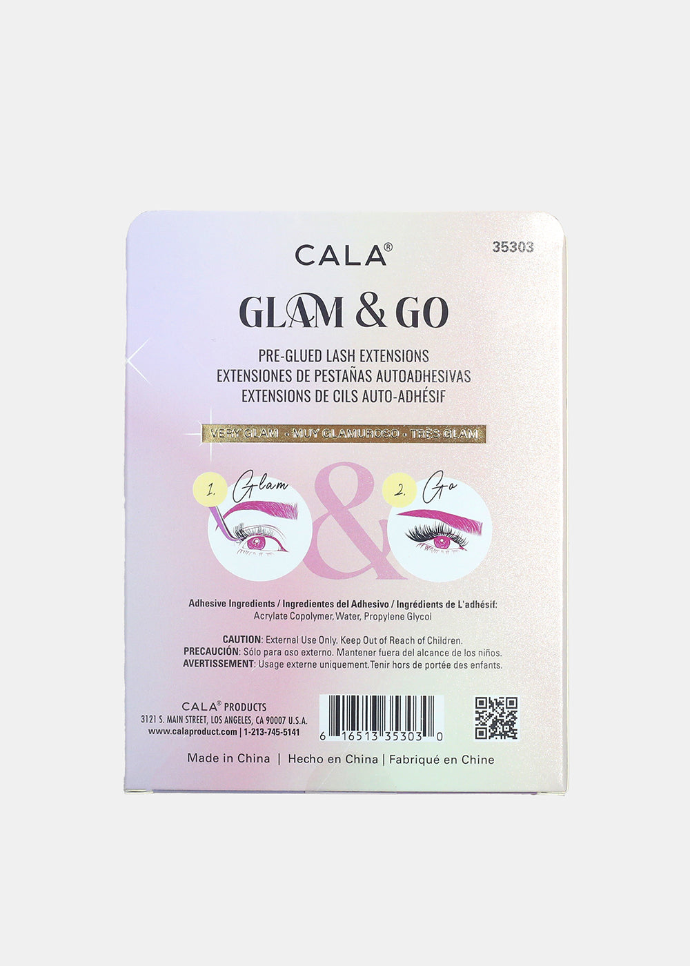CALA Glam & Go Pre Glued Lash Extensions