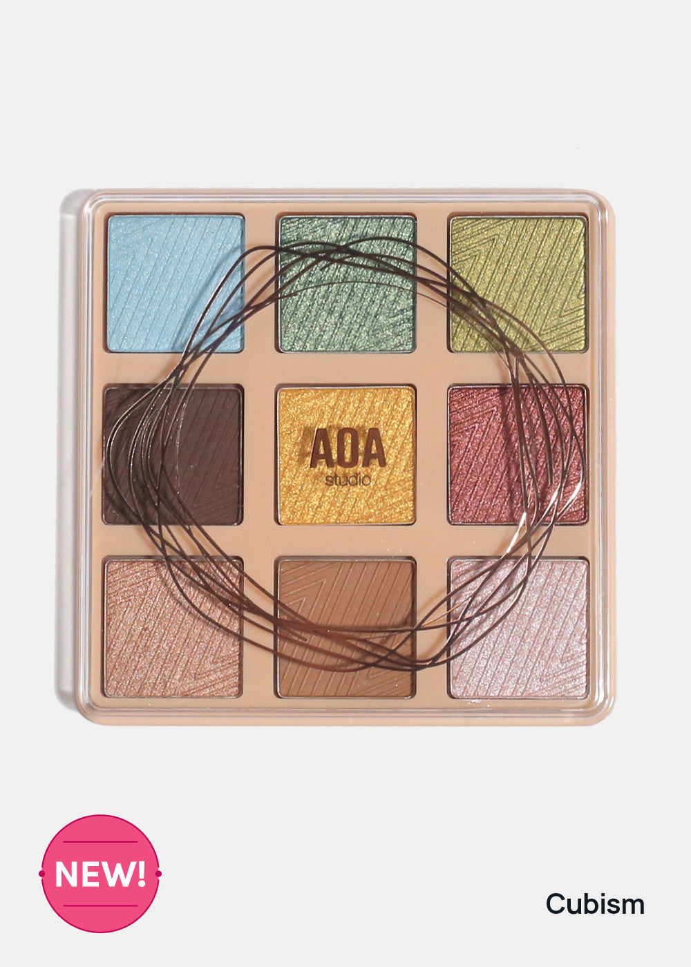 AOA Colorful Canvas 9 Color Eyeshadow Palette