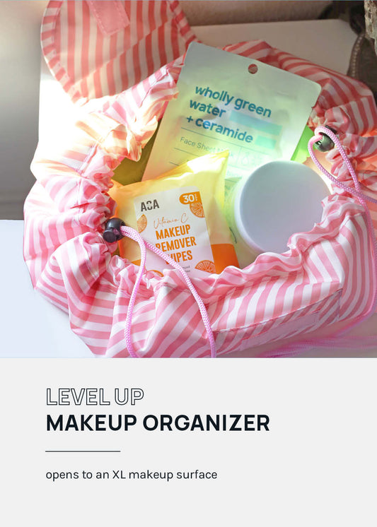 a2o Lab Drawstring Makeup Bag