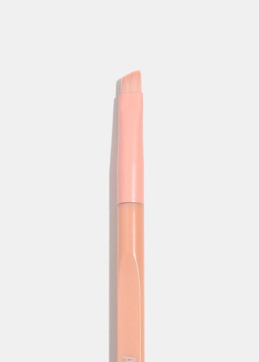 AOA Matte Rose Single Brush – E114 Angled Eyebrow Brush