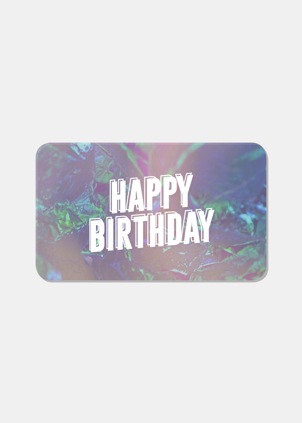 Birthday Gift Card