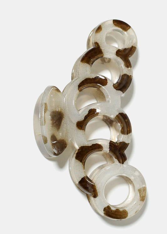 Linked Circle Claw Clip