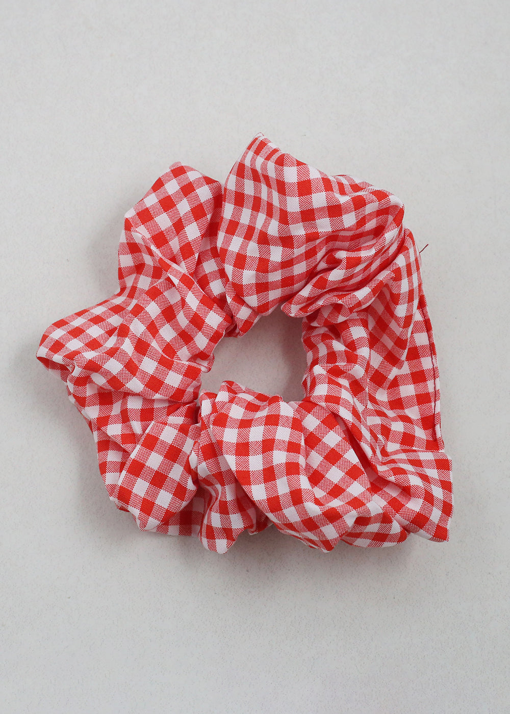 Gingham Scrunchies