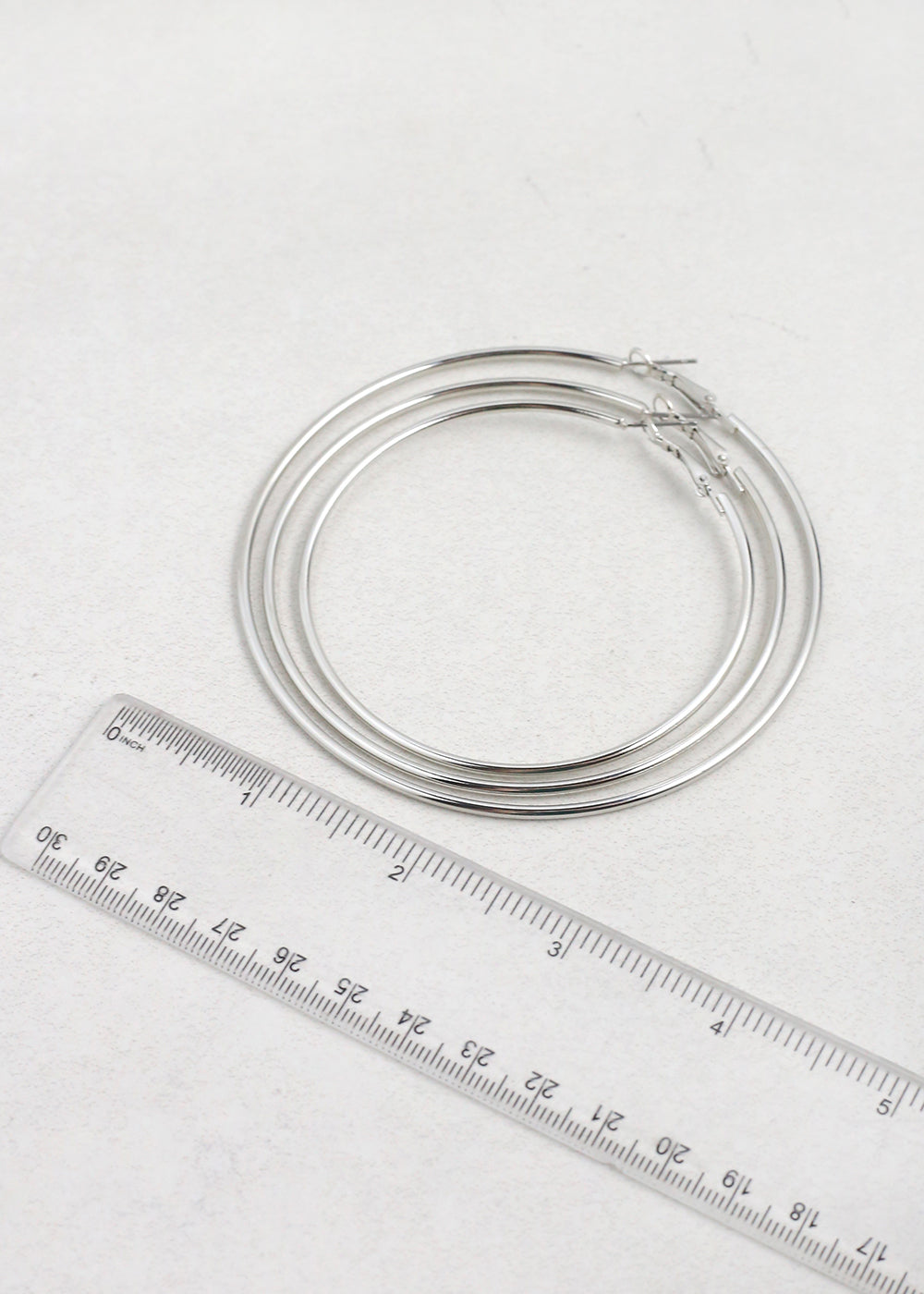 Classic Thin Hoop Earrings - 7mm