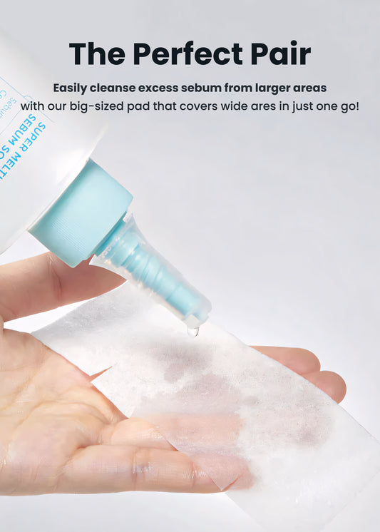 ilso Super Melting Sebum Softener 150ml + Skin Wrap Cotton Pad Set