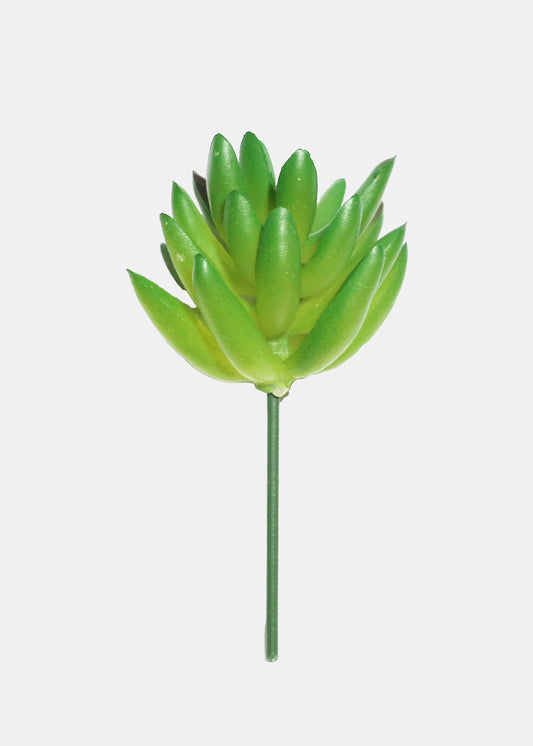 Official Key Items Artificial Succulents - Green Snow Lotus A