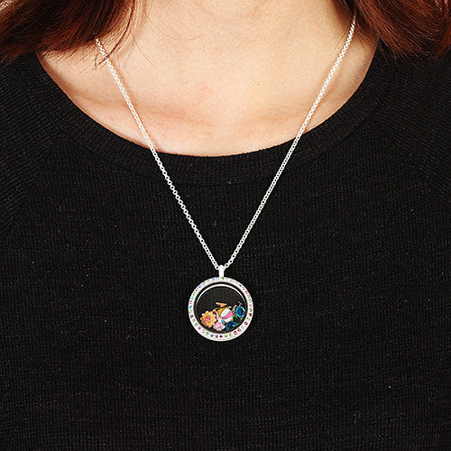 Scripted Hope Locket Charm