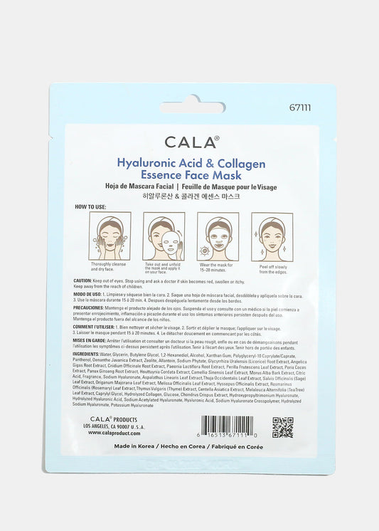 Cala Hyaluronic Acid & Collagen Essence Mask