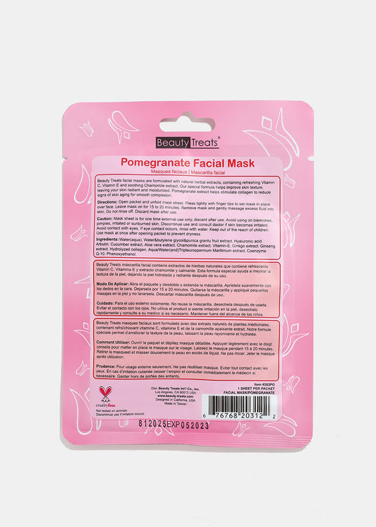 Pomegranate Facial Sheet Mask