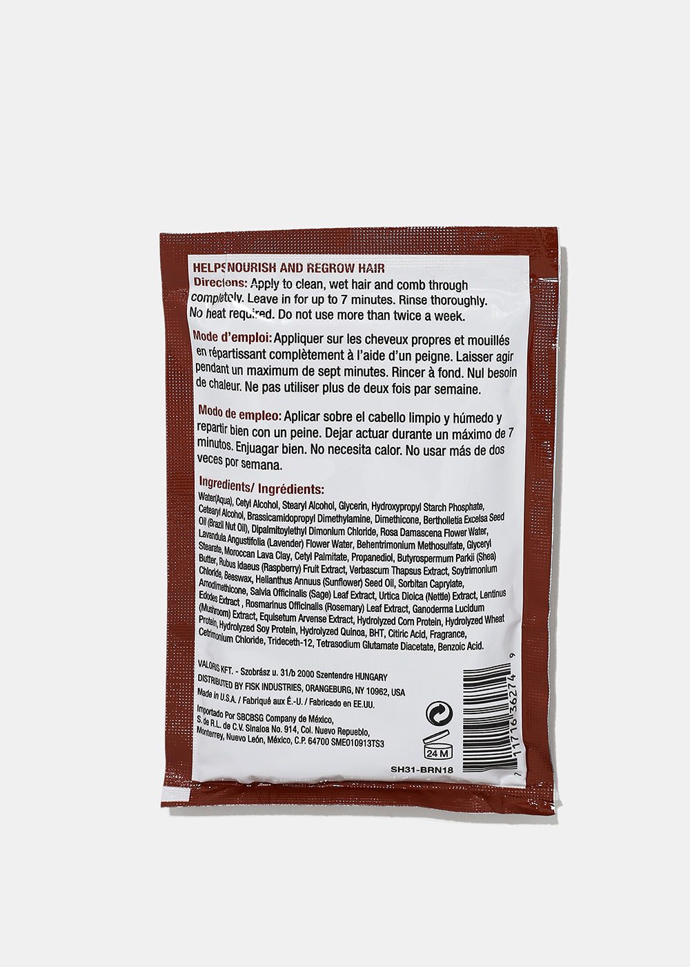 Diffeel Premium Hair Mask- Brazil Nut