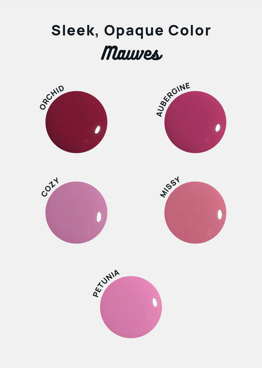 AOA Nail Lacquer – Mauves