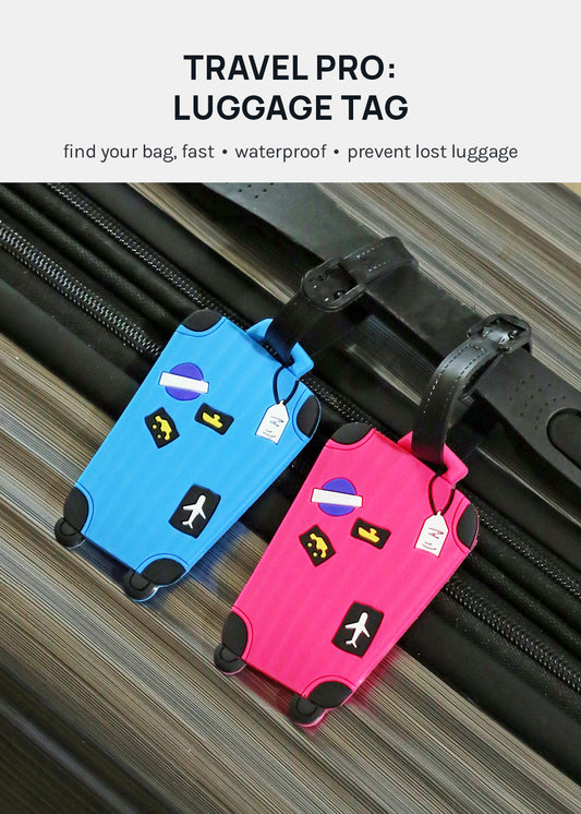 Miss A Luggage Tag – Suitcase