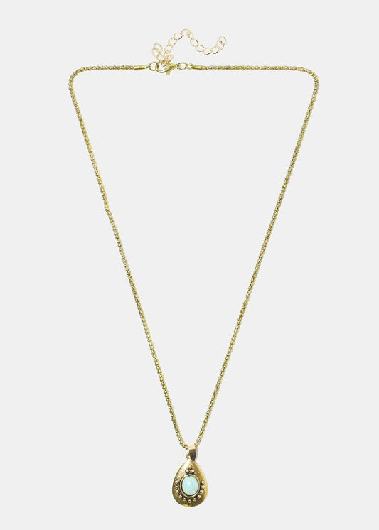 Teardrop Turquoise Necklace