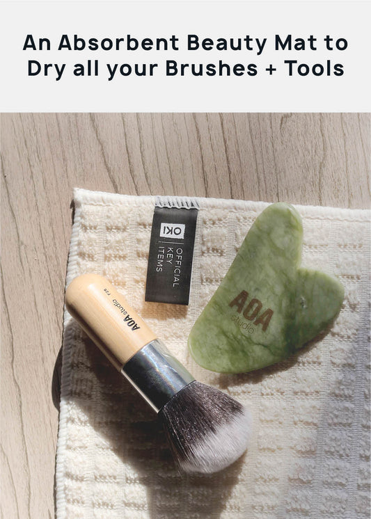 Official Key Items Brush Drying Mat