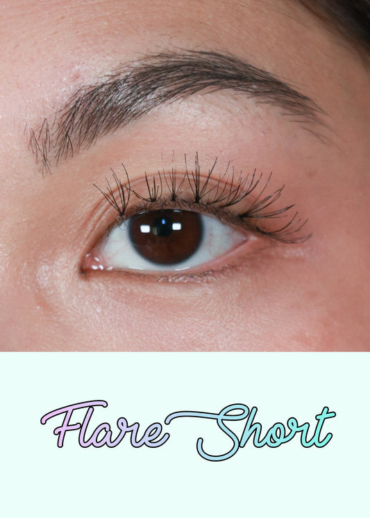 AOA Studio Eyelashes - Flare Short