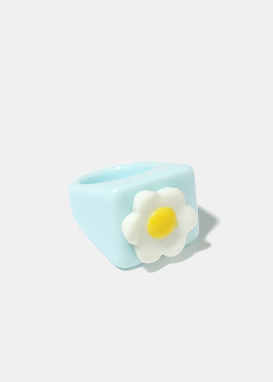 Chunky Flower Ring