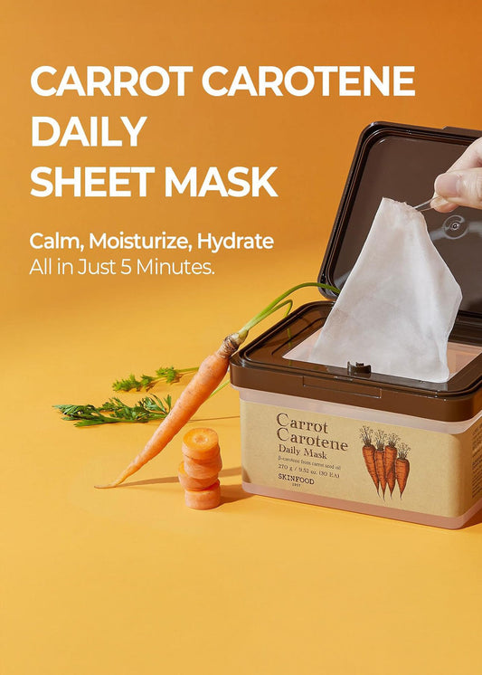 SKINFOOD Carrot Carotene Daily Mask (30 Masks)