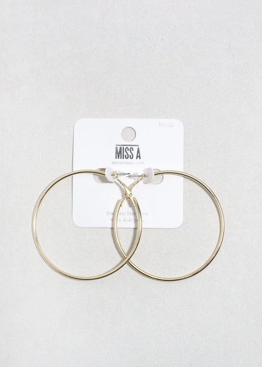 6mm Hoop Earrings