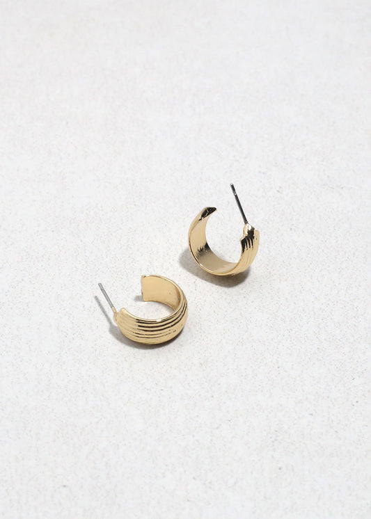Classic Ribbed Hoops