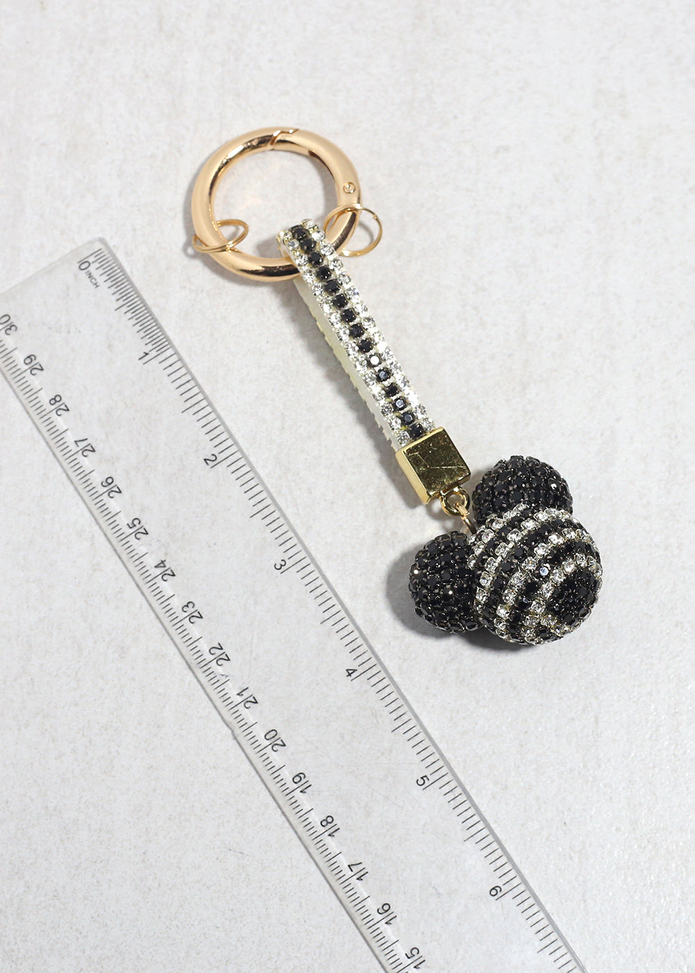 Crystal Bubble Charm Keychain