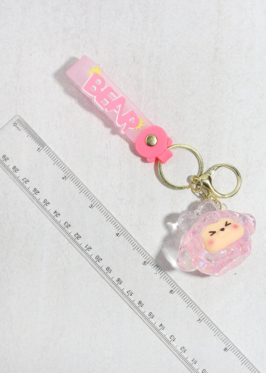 Princess Bear Sparkle Bag Charm