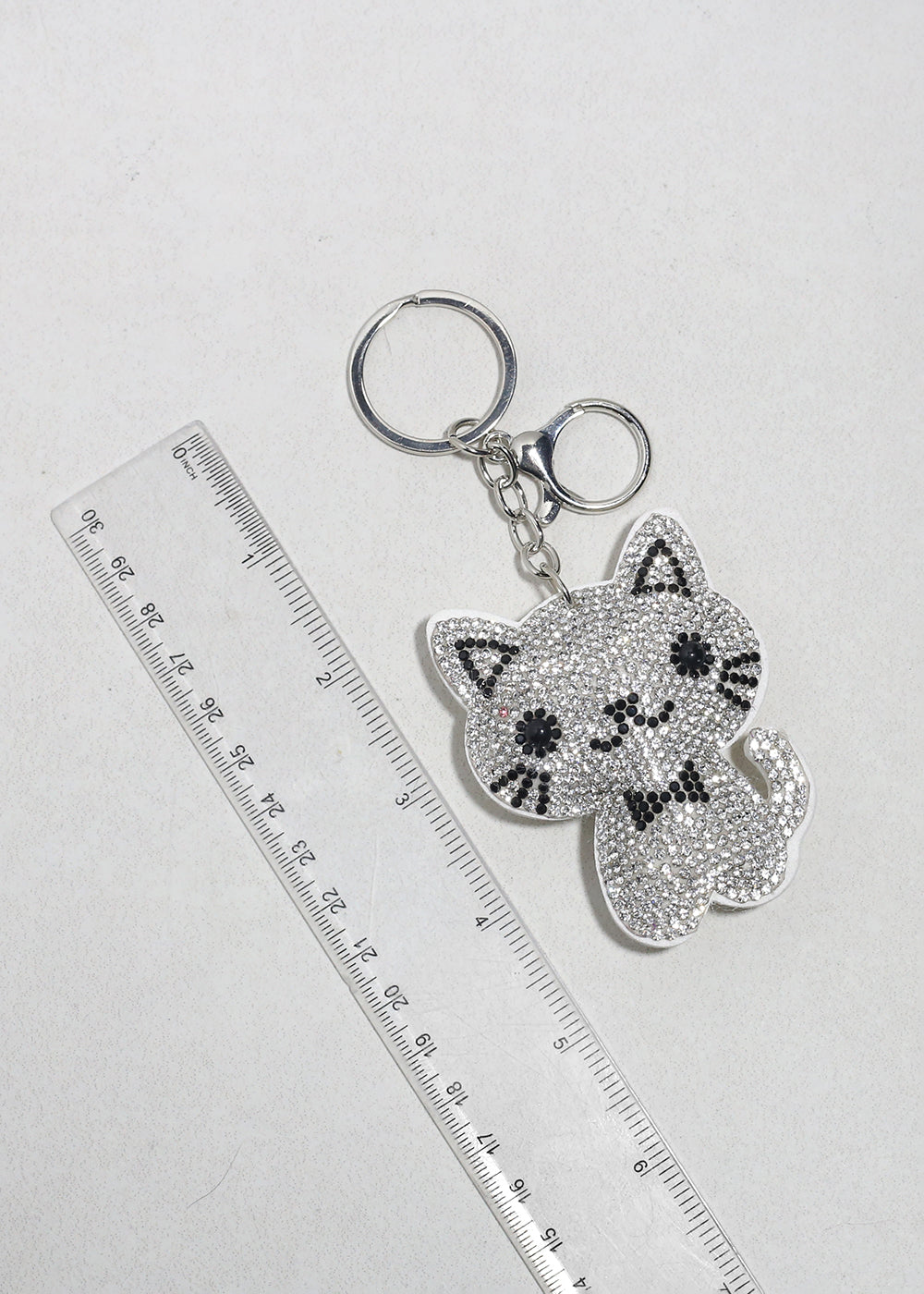 Glam Kitty Sparkle Bag Charm