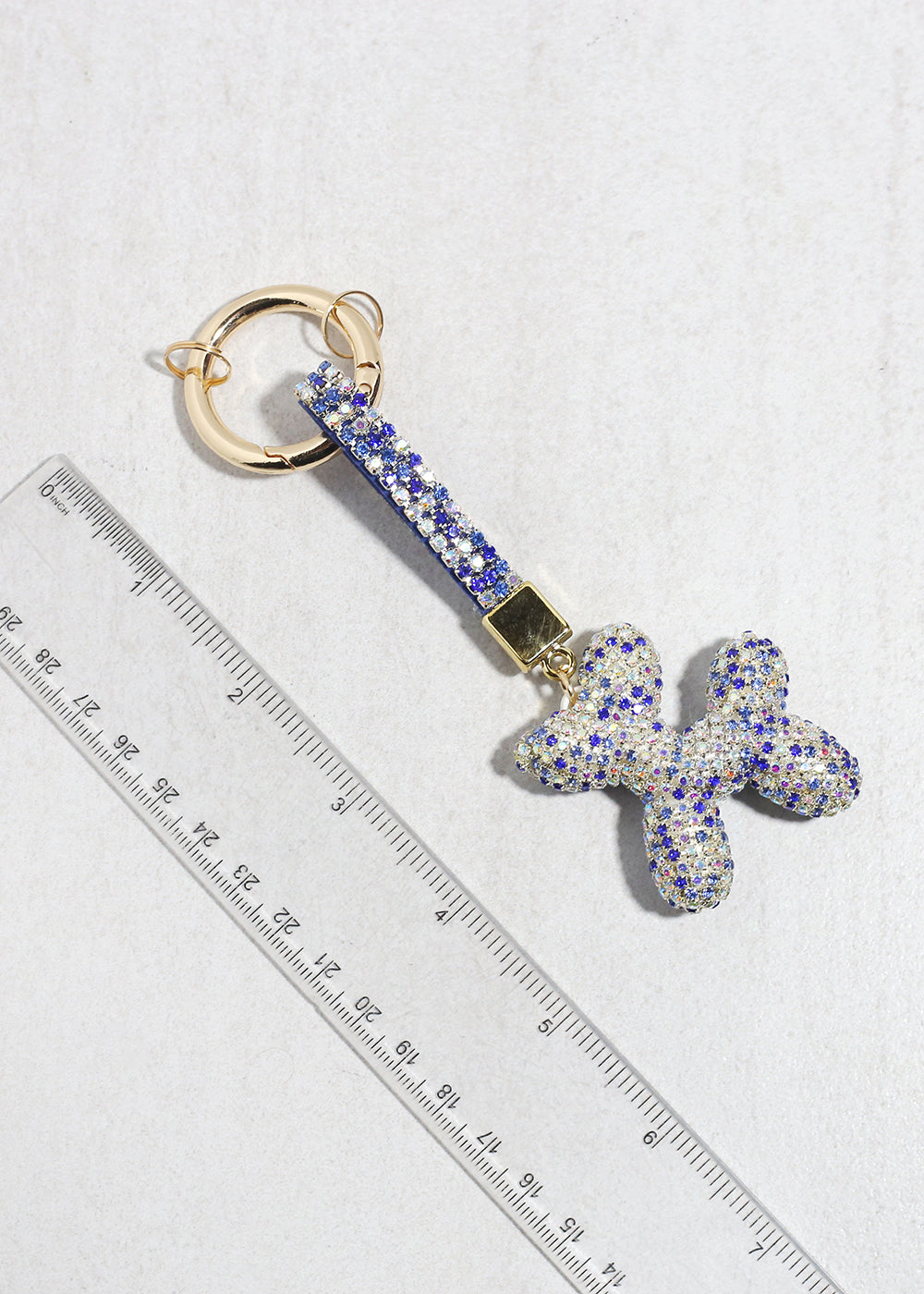 Glam Balloon Dog Bagcharm