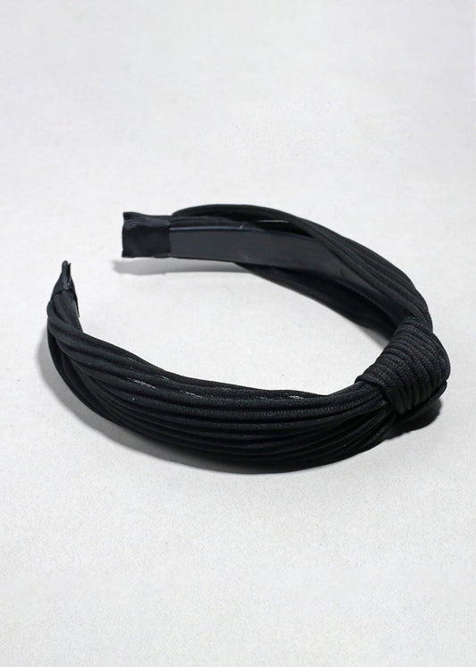 Sculpted Knot Ribbed Headband