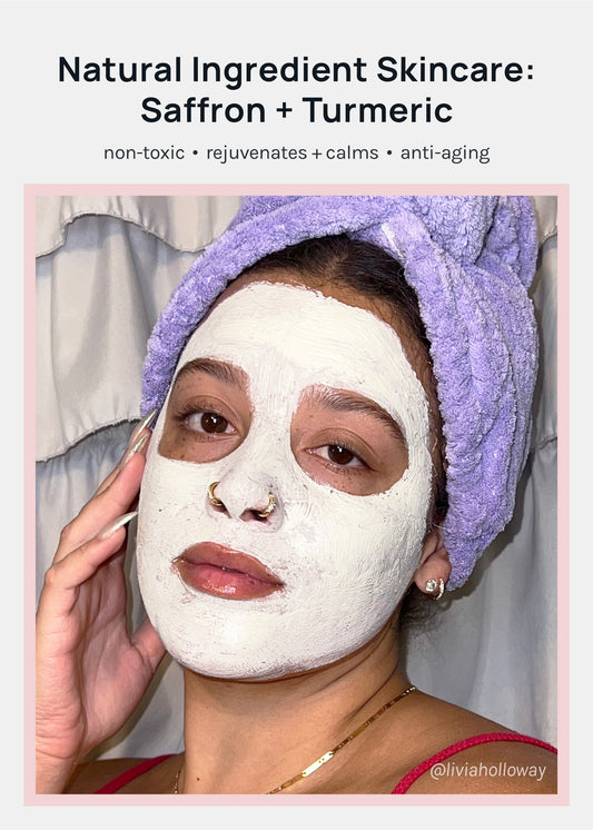 AOA Skin Saffron + Turmeric Face Mask