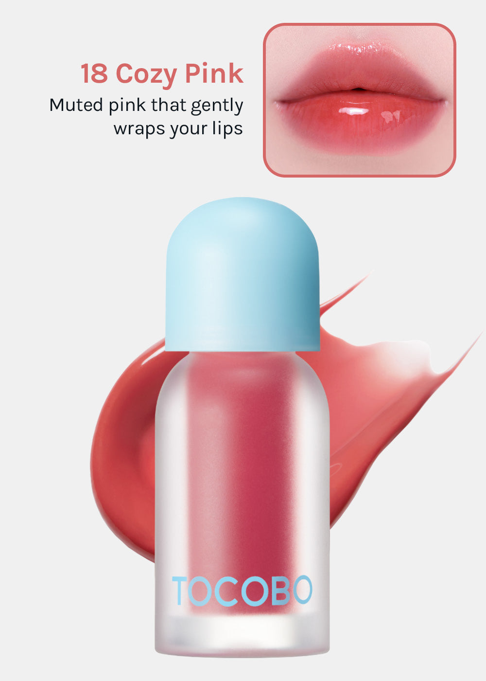 TOCOBO Juicy Berry Plumping Lip Oil