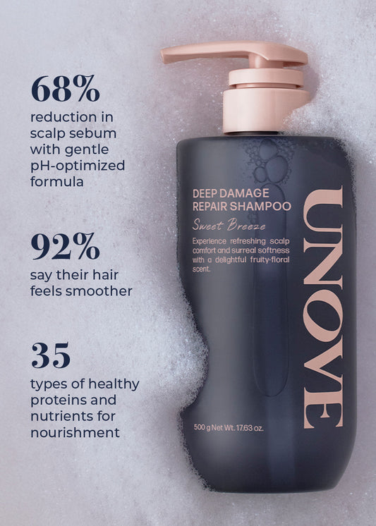UNOVE Deep Damage Repair Shampoo 500g