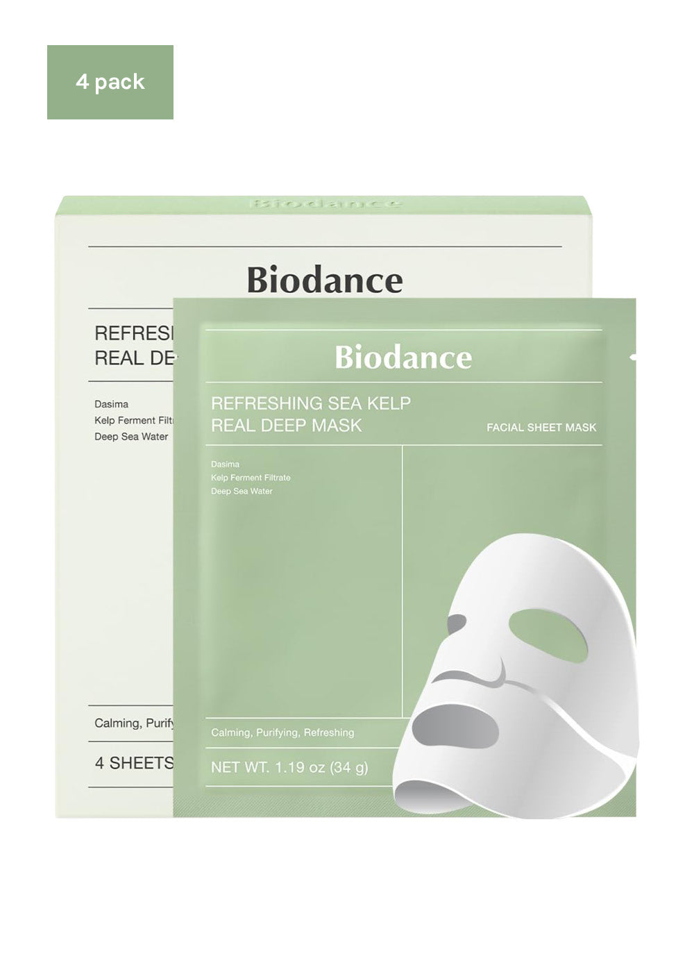Biodance Refreshing Sea Kelp Real Deep Mask