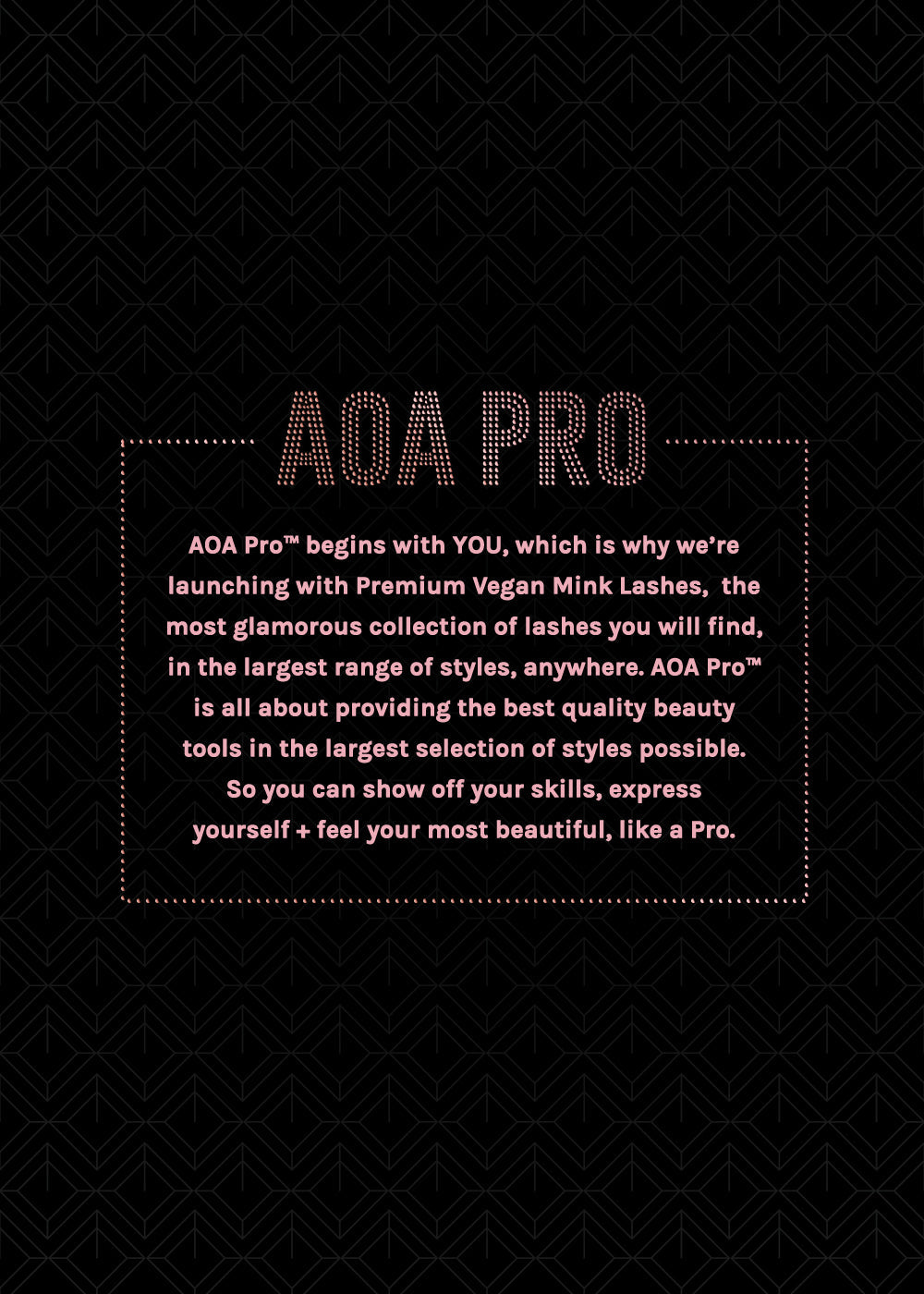 AOA Pro Magnetic Eyeshadow Palette - Pink Swirly Small