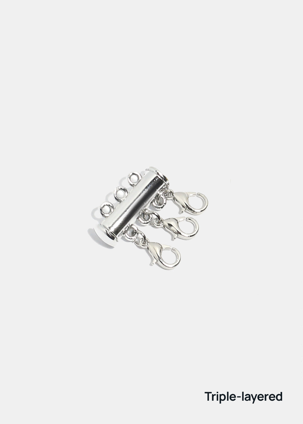 Miss A Necklace Clasp - Silver