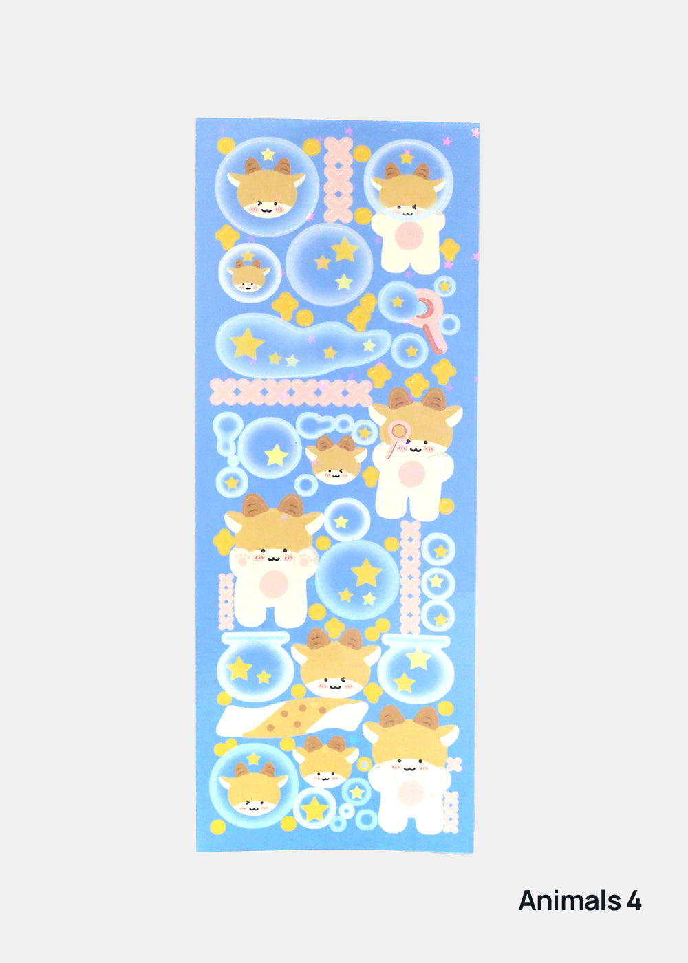 Official Key Items Sticker Sheet - Animals