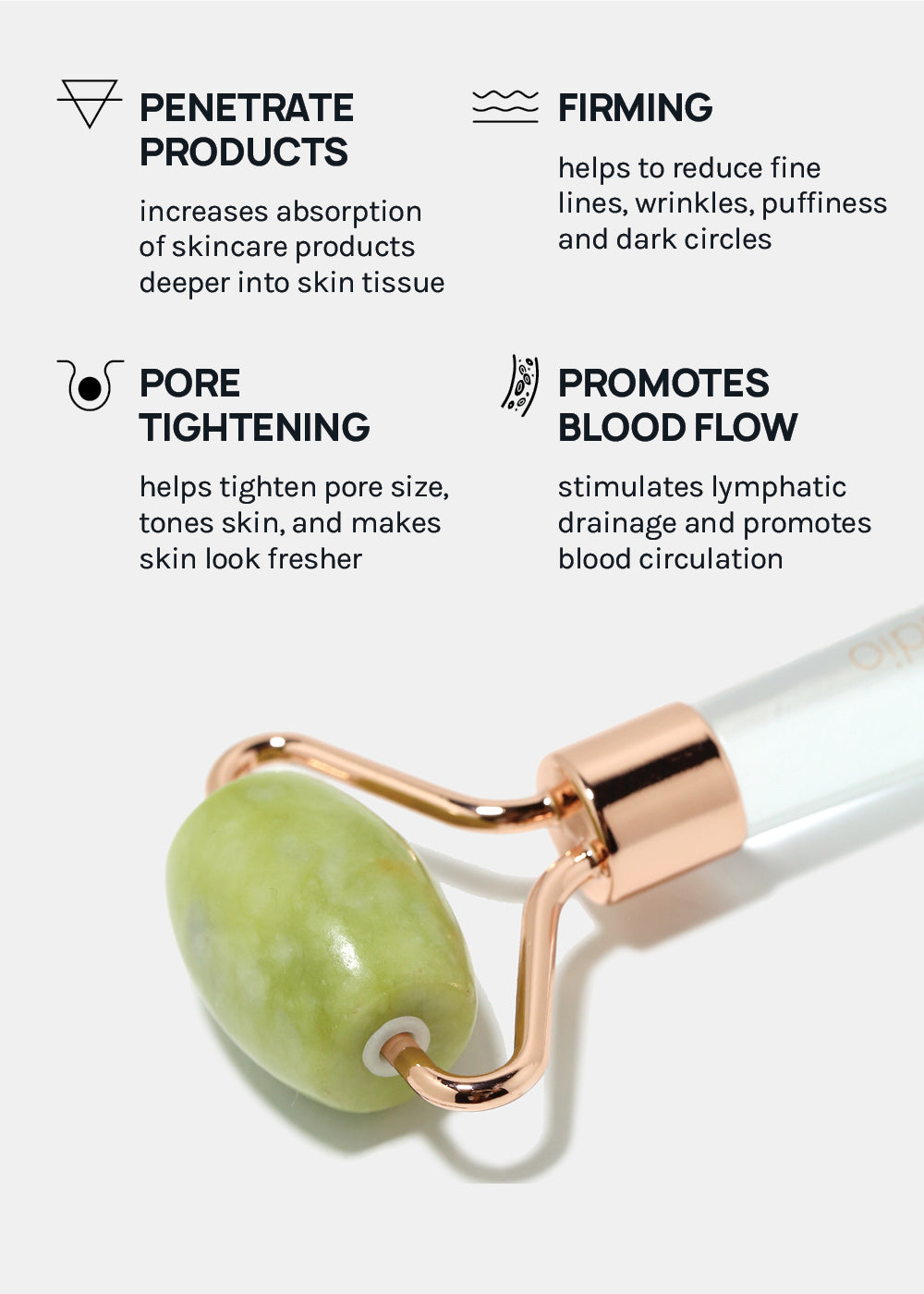 A+ Jade Stone Face Roller