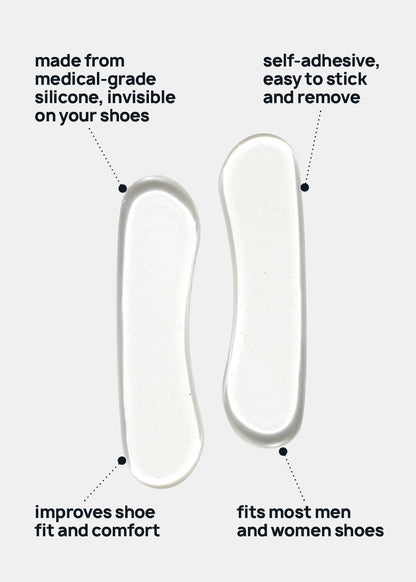 Official Key Items Clear Heel Grips