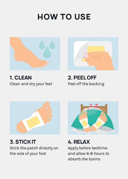 Official Key Items Foot Detox Patch