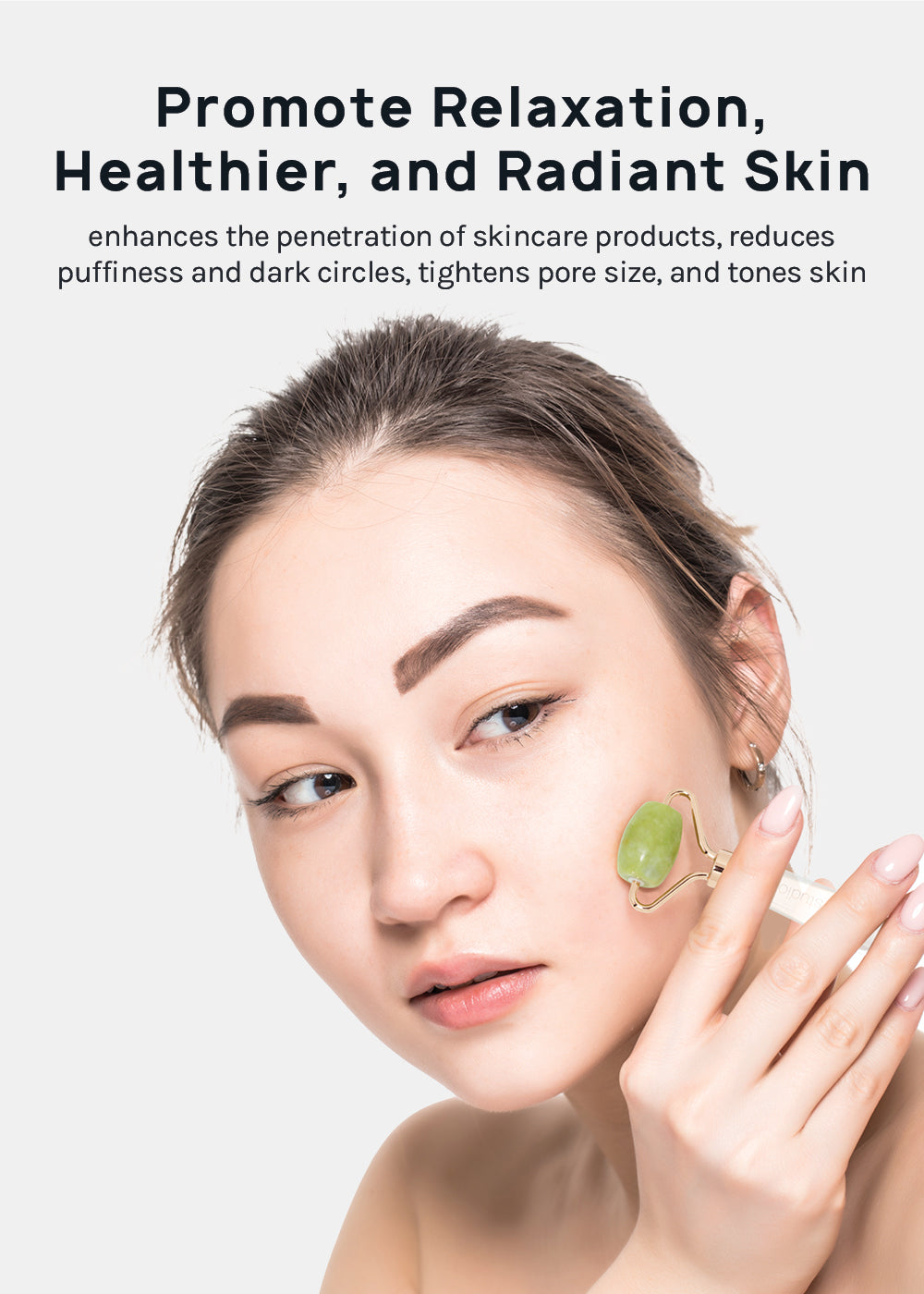 A+ Jade Stone Face Roller